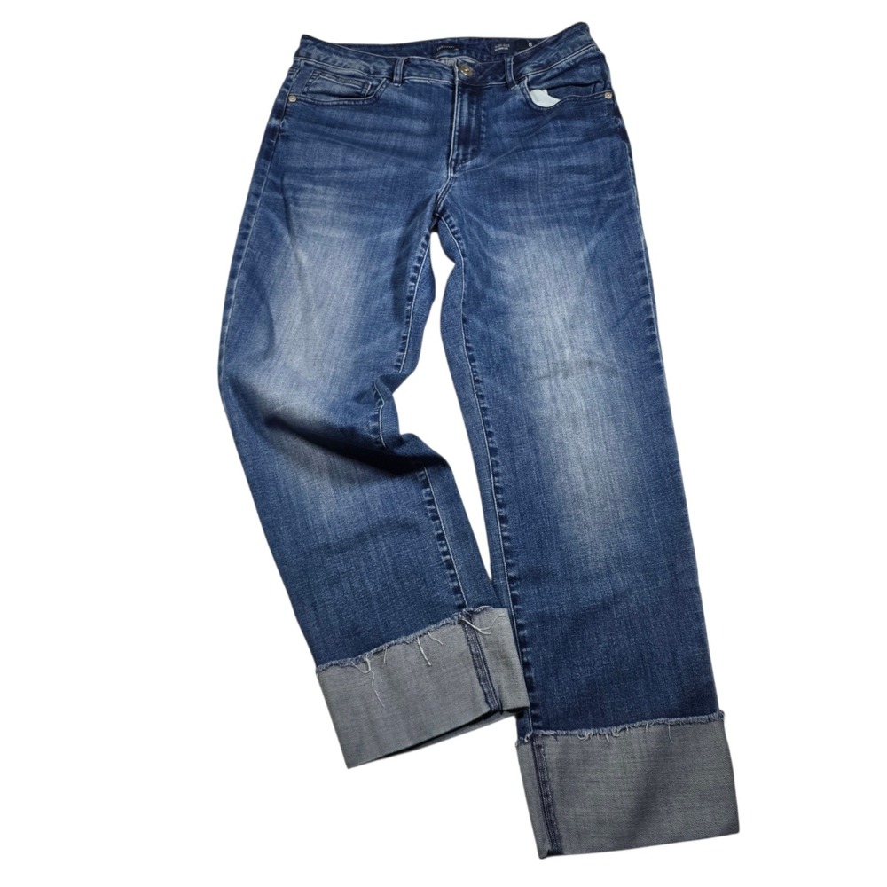 J.Jill High Rise‎ Straight Leg Jeans Women's Relaxed Minimalist